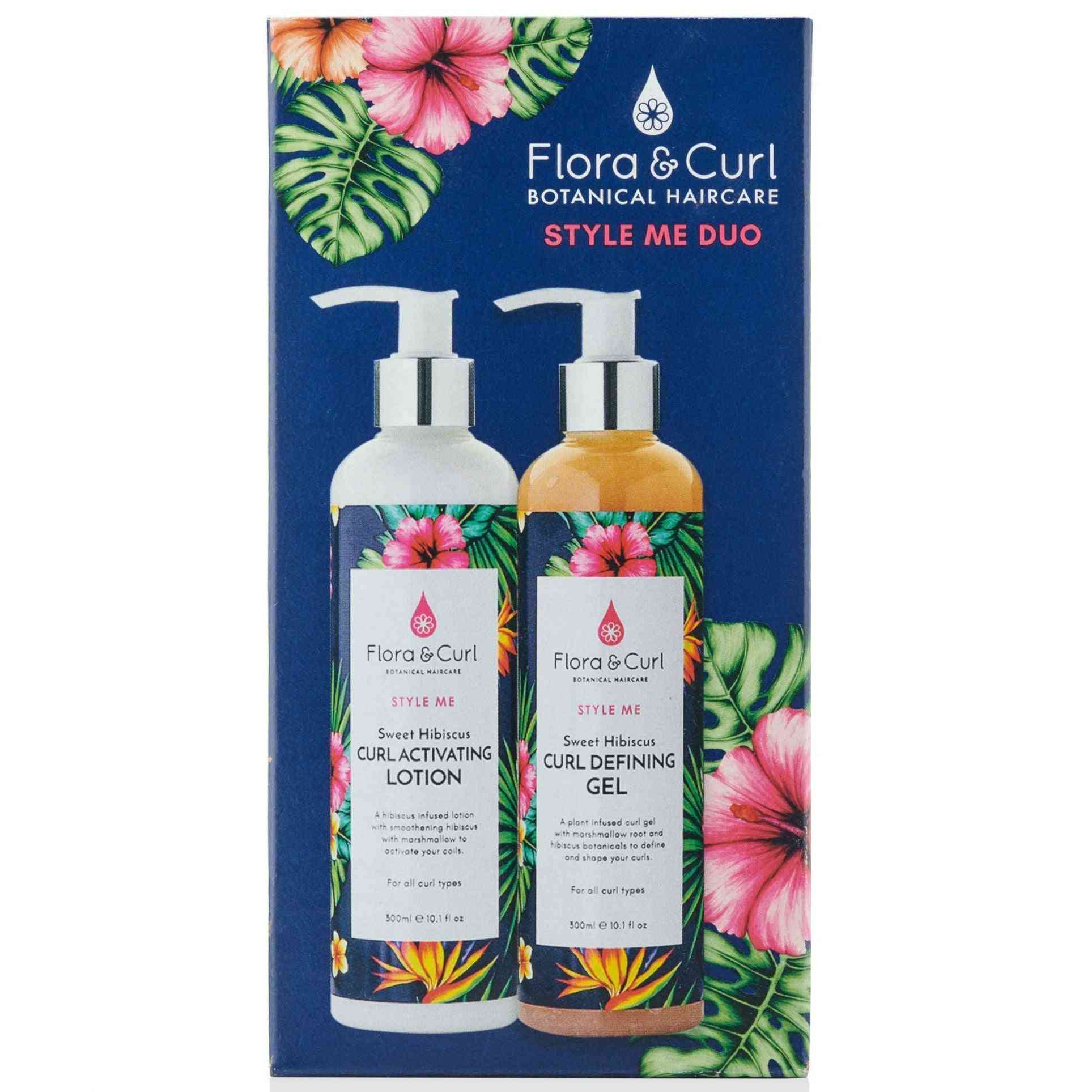 Ensemble cadeau flora  curl style me duo