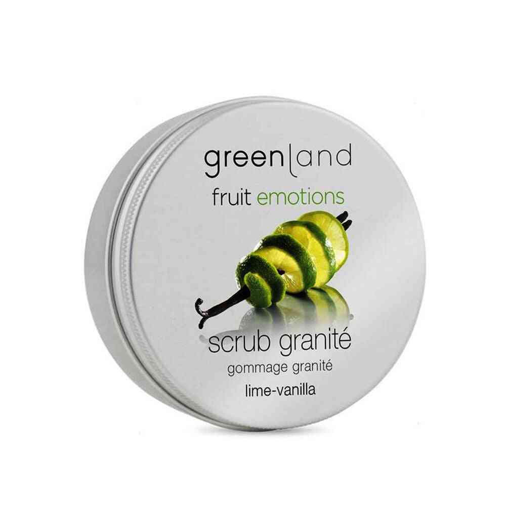 exfoliant corporel greenland fruit emotions lime vanilla 200 ml