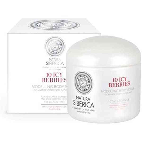 exfoliant corps 10 baies glacees natura siberica 370 ml reconditionne aplus