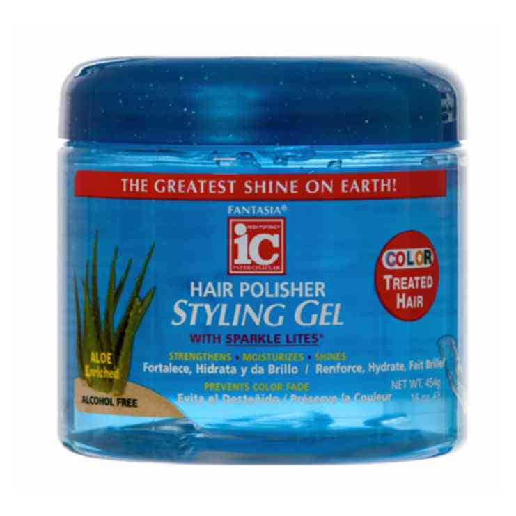 fantasia ic hair polisher gel coiffant cheveux traites couleur 454g