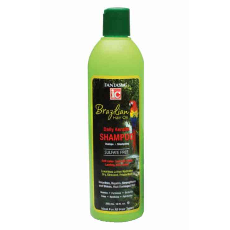 fantasia ic huile capillaire bresilienne shampooing quotidien a la keratine 355 ml