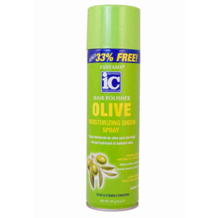 fantasia ic lustrant pour cheveux en spray hydratant aux olives 397 ml