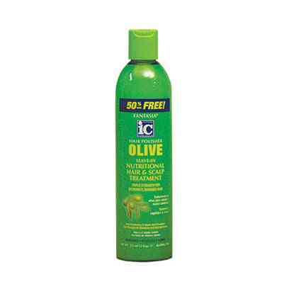 Fantasia ic olive leave dans le traitement nutritionnel des cheveux et du cuir chevelu 12oz