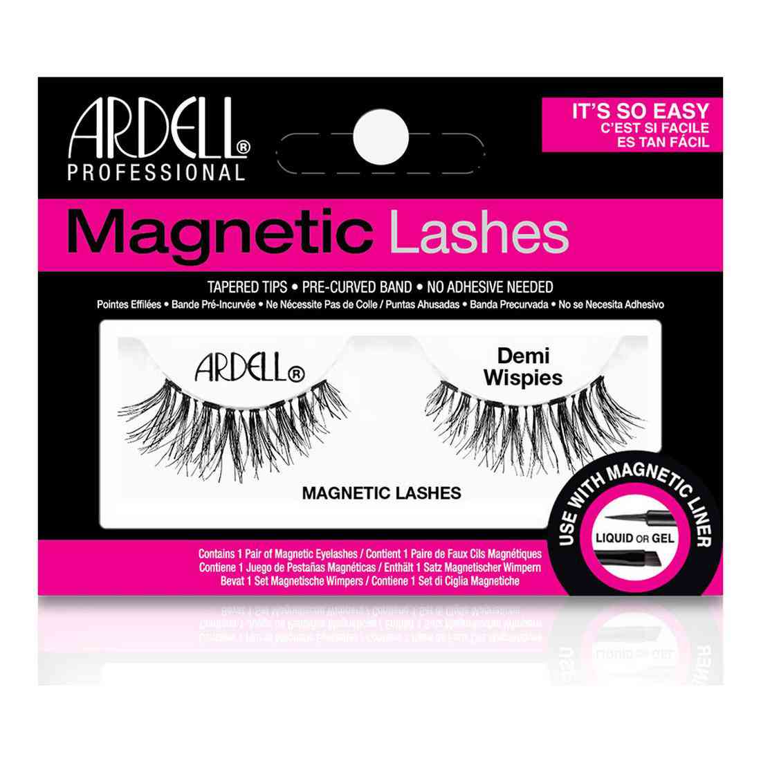 faux cils ardell magnetic demi wispies 2 uds