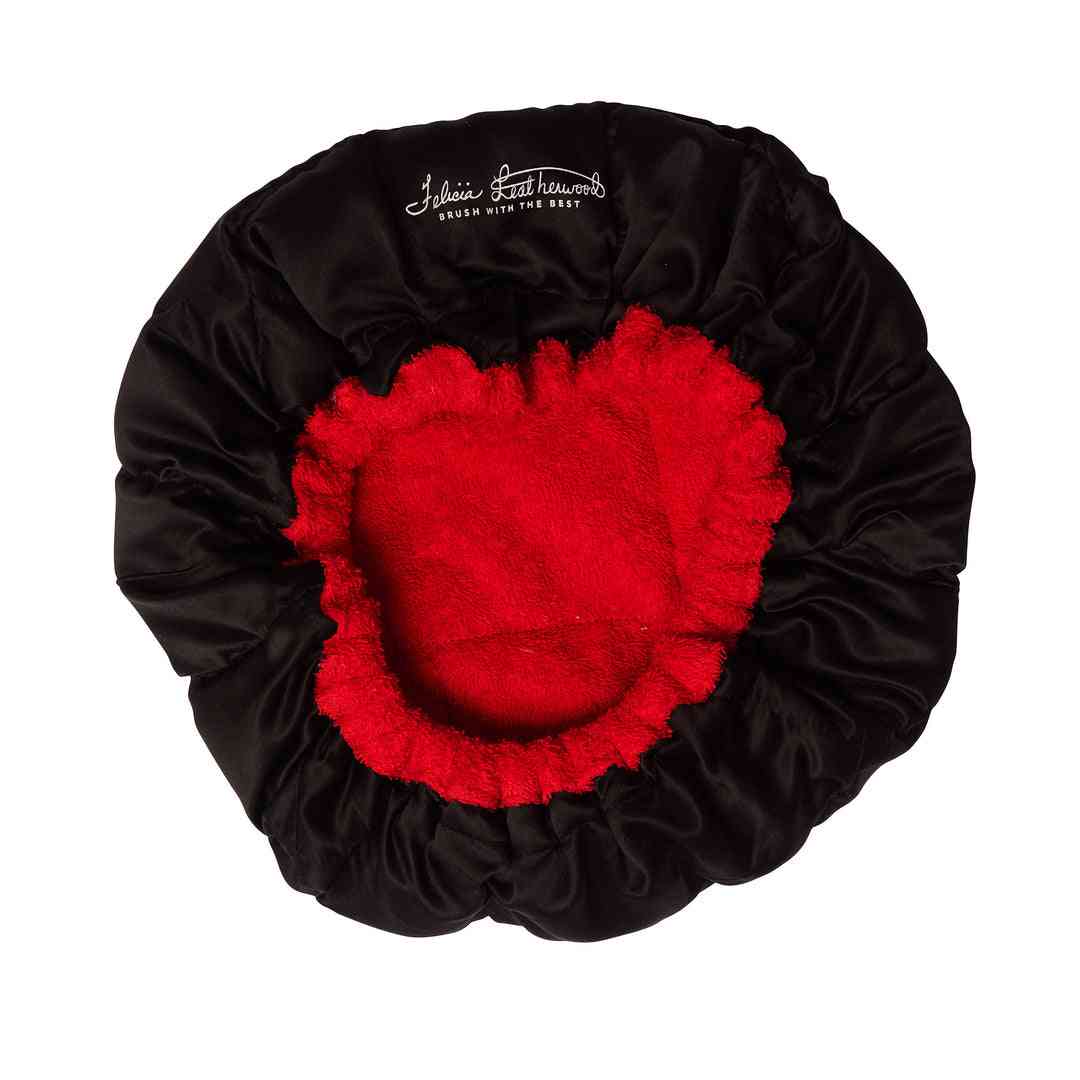 Felicia leatherwood bonnet en graines de lin pour un conditionnement en profondeur   rouge