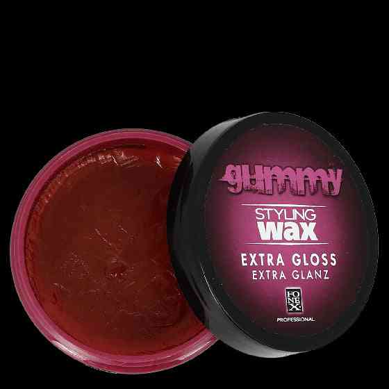 Fonex professional gummy styling wax extra gloss   rose 150ml