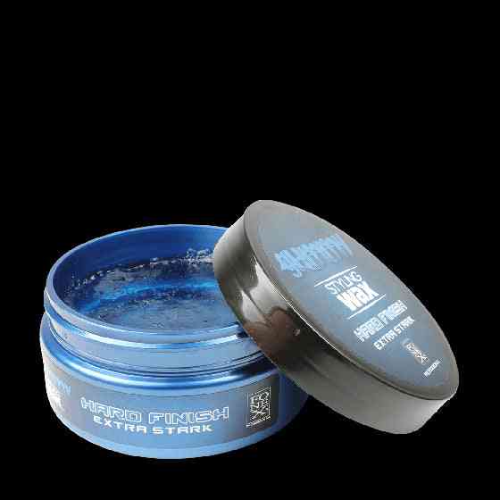 Fonex professional gummy styling wax hard finish   bleu 150 ml