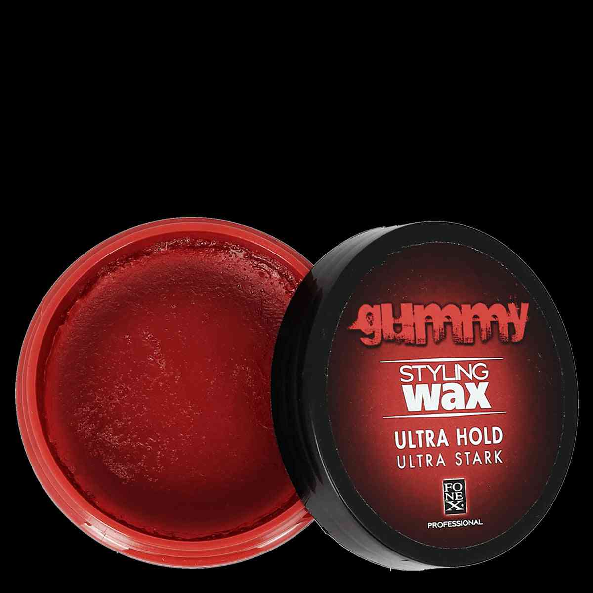 Fonex professional gummy styling wax ultra hold   rouge 150ml