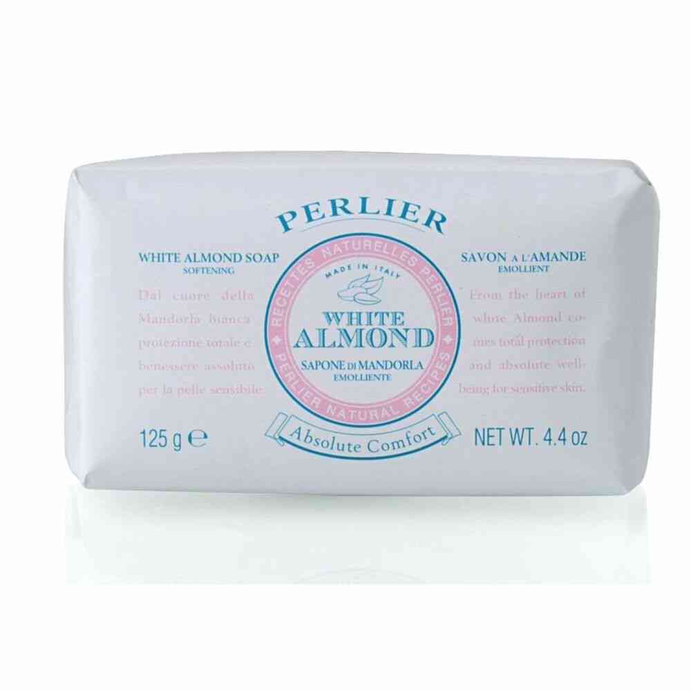 gateau de savon perlier amandes 125 gr