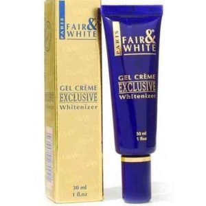 gel creme blanchissant exclusif fair and white 30ml or
