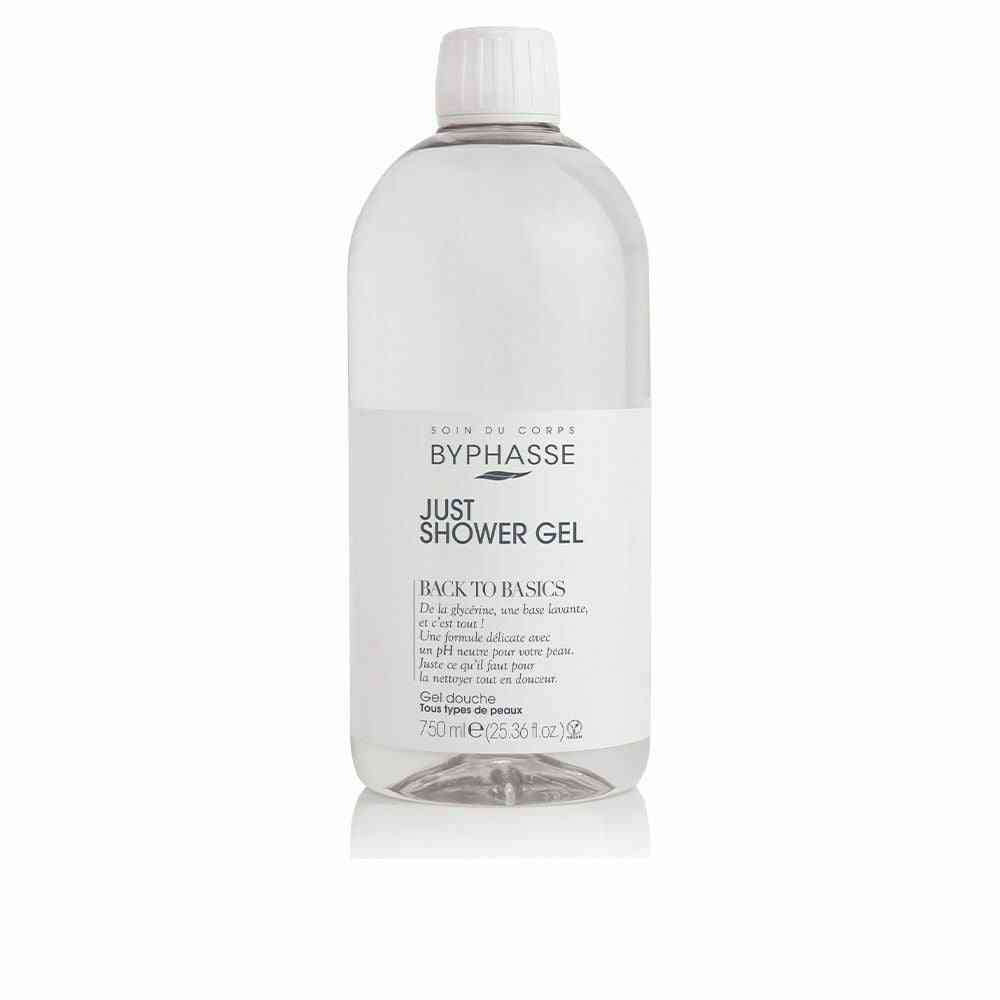 gel douche byphasse back to basics 750 ml