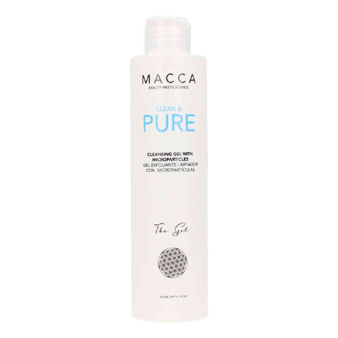 gel exfoliant visage clean et pure macca apaisant 200 ml
