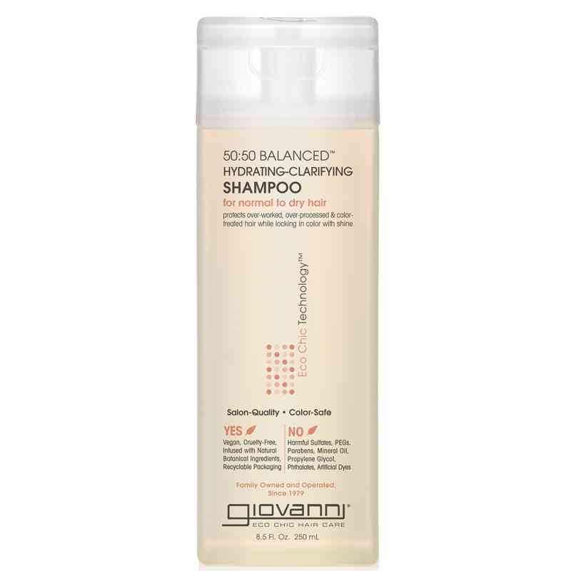 Giovanni 50:50 shampooing hydratant clarifiant équilibré 8.5 fl oz