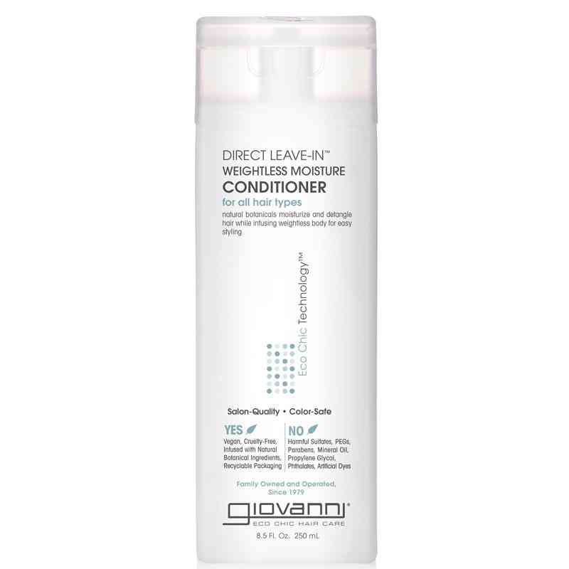 Giovanni direct leave in weightless moisture conditioner 250ml