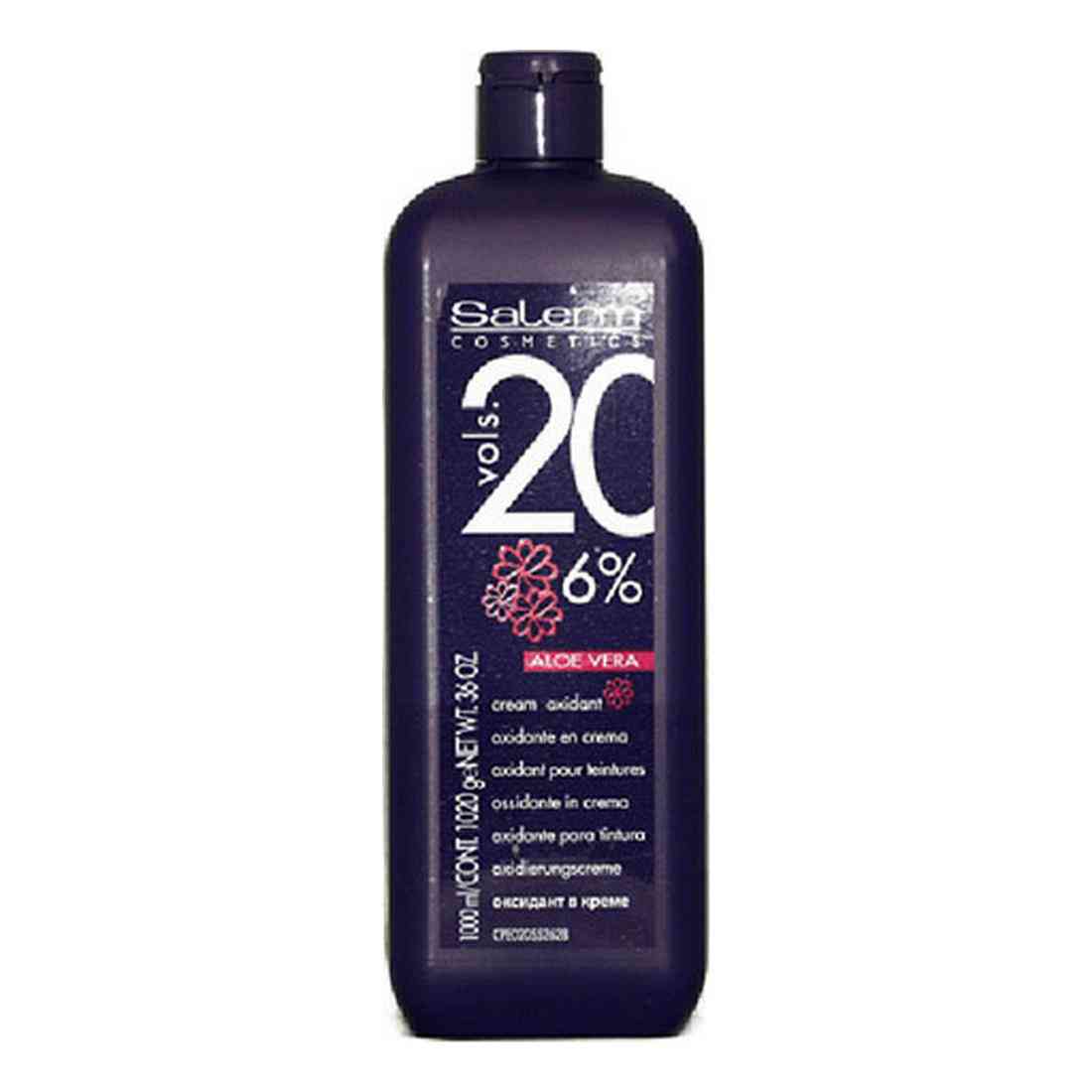 hair oxidizer oxig salerm 6% 20 vol 100 ml