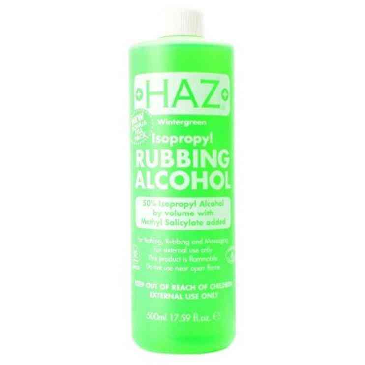 haz wintergreen isopropyl rubbing alcohol 500ml