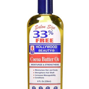 Hollywood beauty traitement hydratant pour cheveux et cuir chevelu à l'huile de beurre de cacao 8 oz