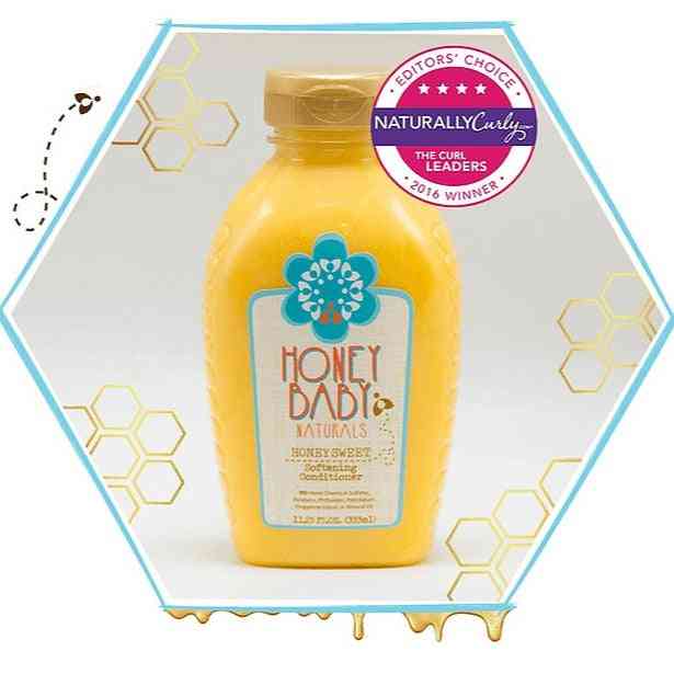 Honey baby naturals après shampooing adoucissant au miel 11,25 oz
