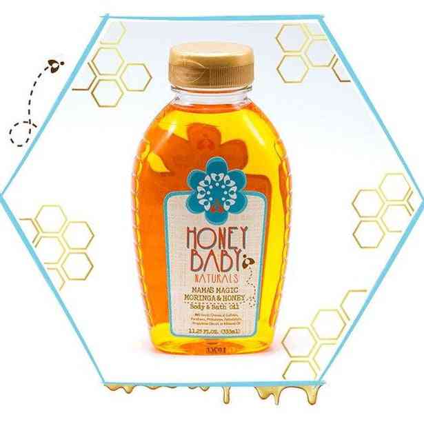 Honey baby naturals mama's magic moringa et huile de miel 11,25 oz