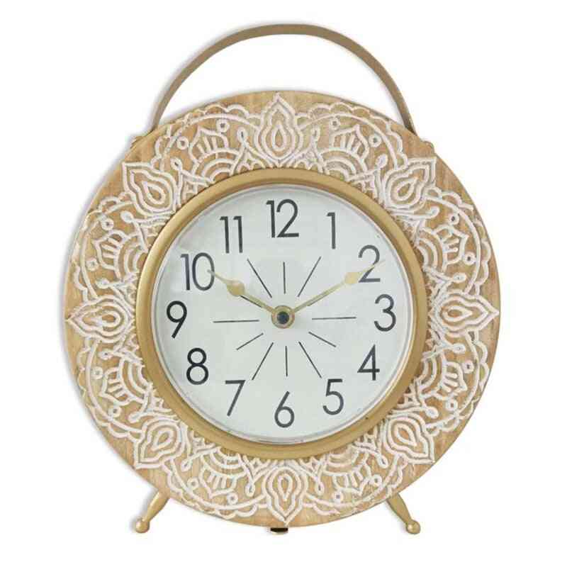 horloge de table versa mandala mdf wood 85 x 255 x 295 cm