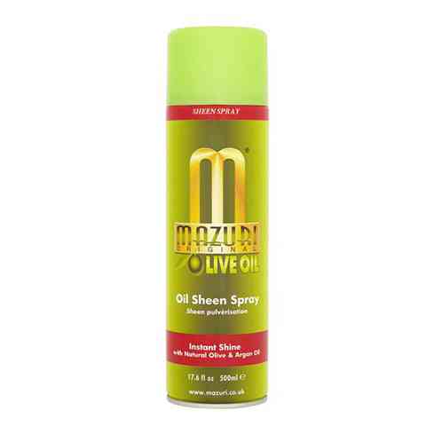 Huile d'olive mazuri huile d'olive marocaine organics spray brillant 17,6 oz