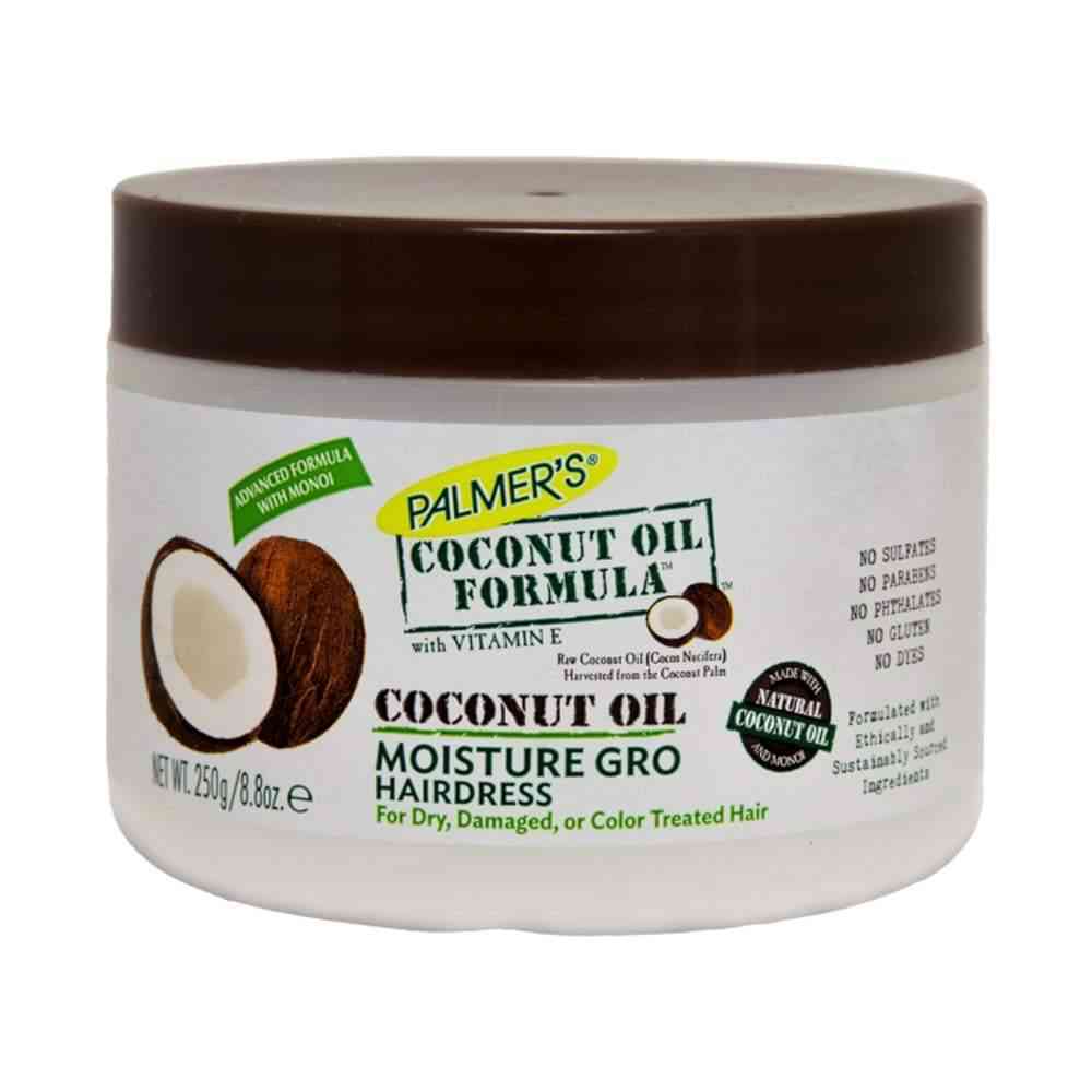 huile de coco humidite gro coiffure 250g