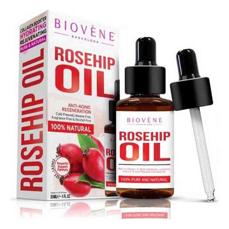 huile hydratante rose musquee biovene 30 ml