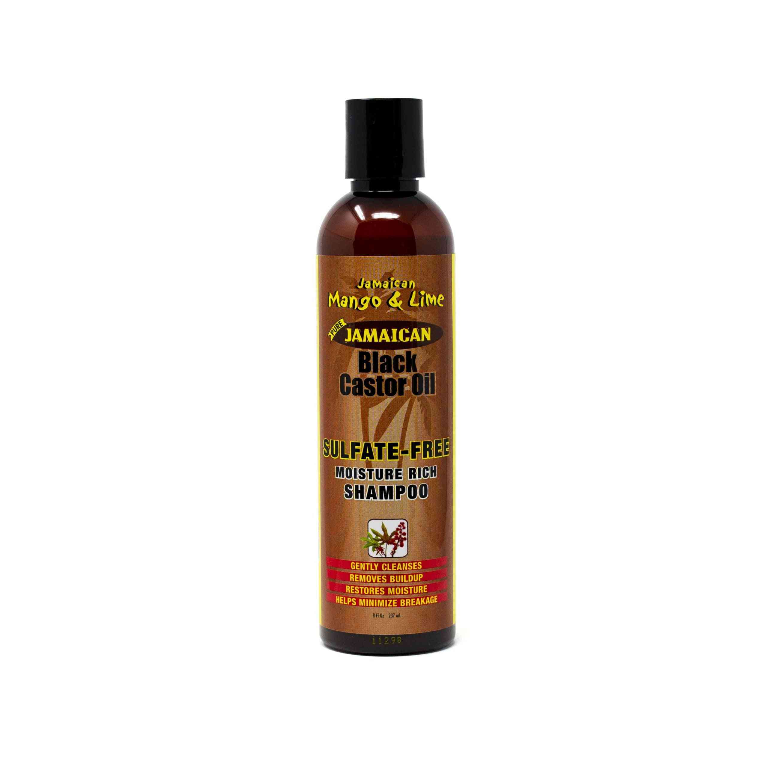 Jamaican mango  lime® shampoing sans sulfates à l'huile de ricin noire 8 oz
