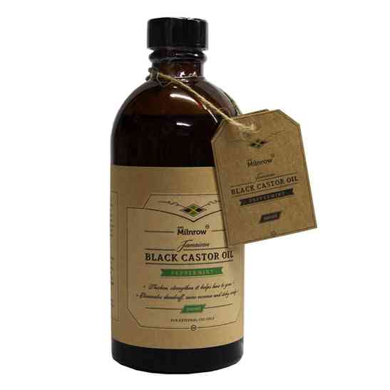 juin milnrow huile de ricin noire jamaicaine menthe poivree 1