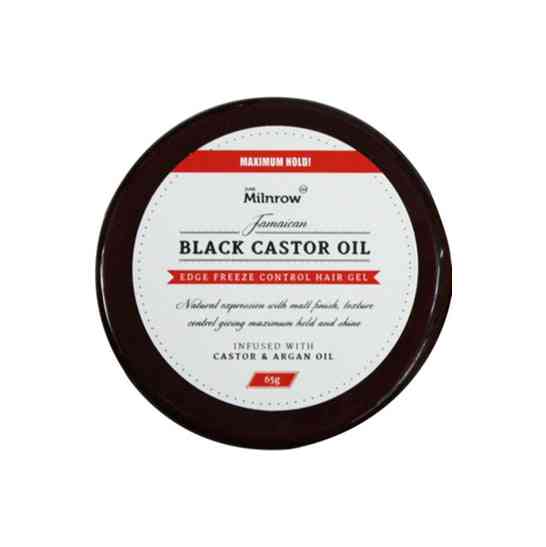 june milnrow huile de ricin noire jamaicaine controle des bords tenue maximale 65g