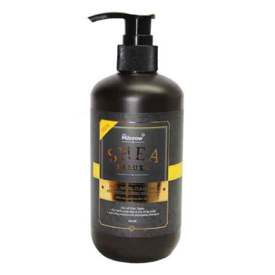 june milnrow shampooing demelant nettoyant de luxe karite 300 ml