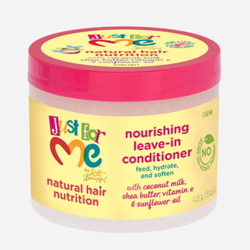 Just for me natural hair nutrition revitalisant nourrissant sans rinçage 12 oz