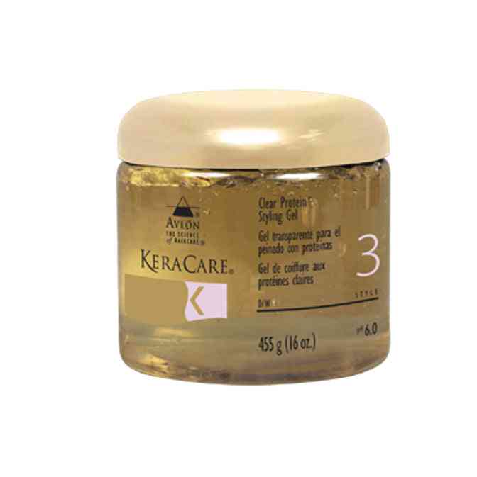 keracare clear protein styling gel 455g