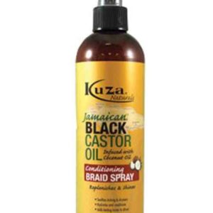 Kuza jamaican black castor oil conditioning braid spray