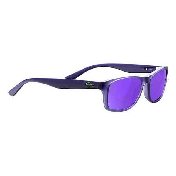 lunettes de soleil enfant lacoste l3601s 514 violet ø 47 mm