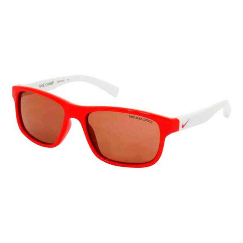 lunettes de soleil enfant nike ev0815 651 blanc rouge ø 48 mm