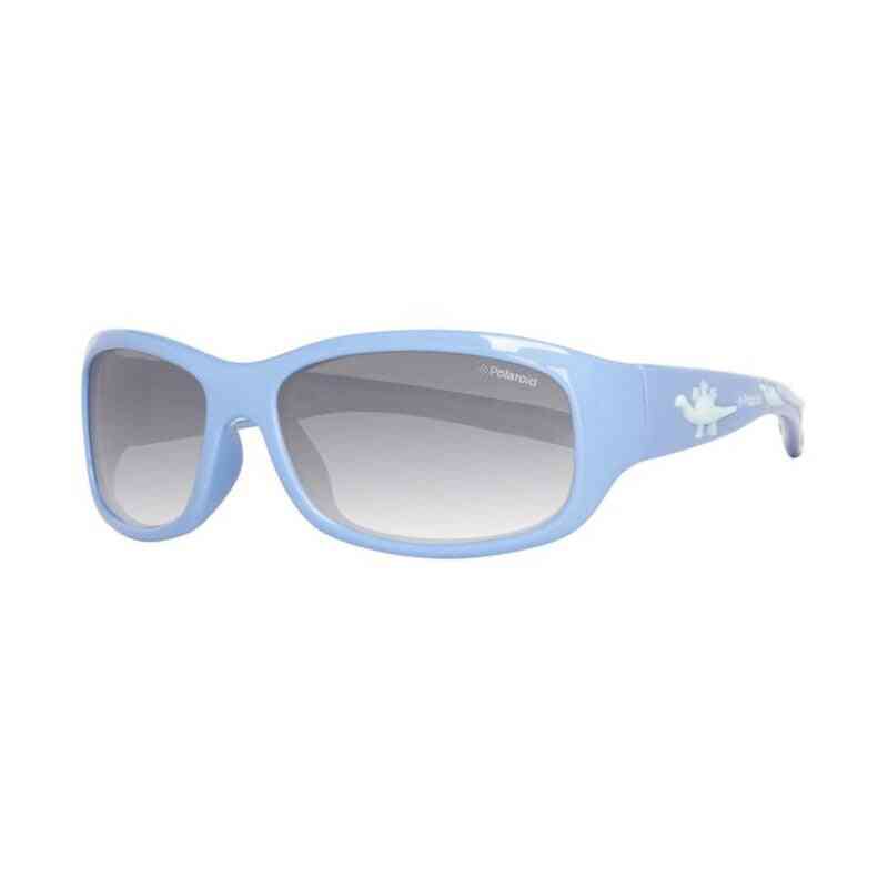 lunettes de soleil enfant polaroid p0403 290 y2 bleu ø 47 mm
