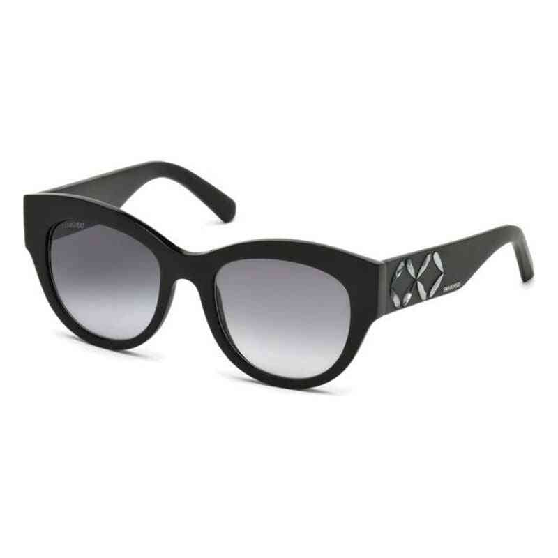 lunettes de soleil femme swarovski sk 0127 01b ø 54 mm