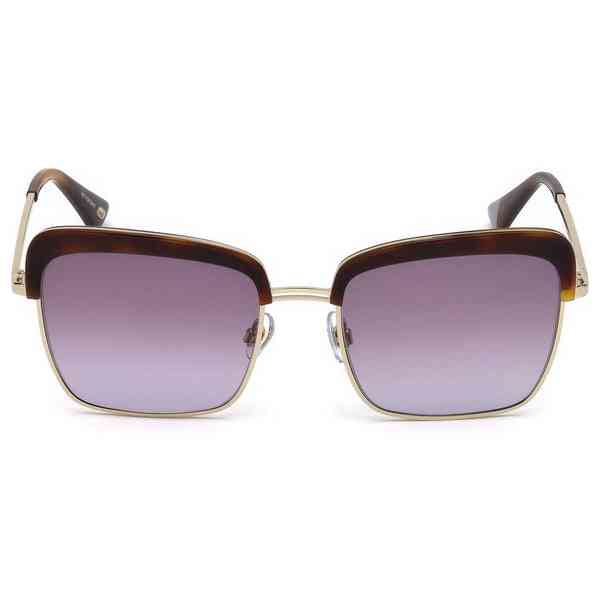 lunettes de soleil femme web eyewear we0219 52z ø 55 mm lilas