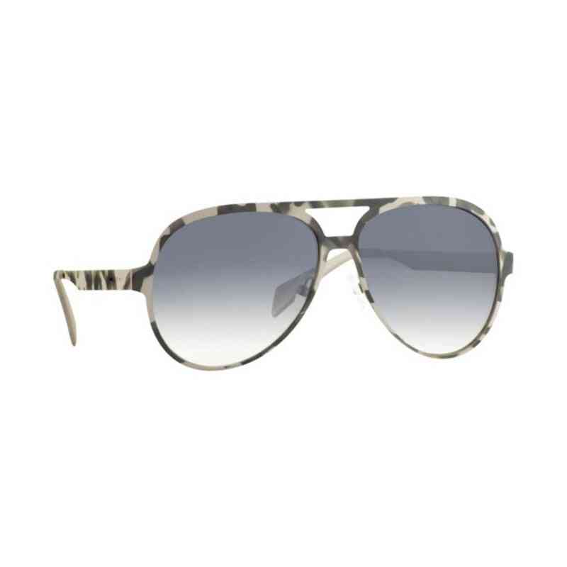 lunettes de soleil homme italia independent 0021 096 000 gris ø 58 mm