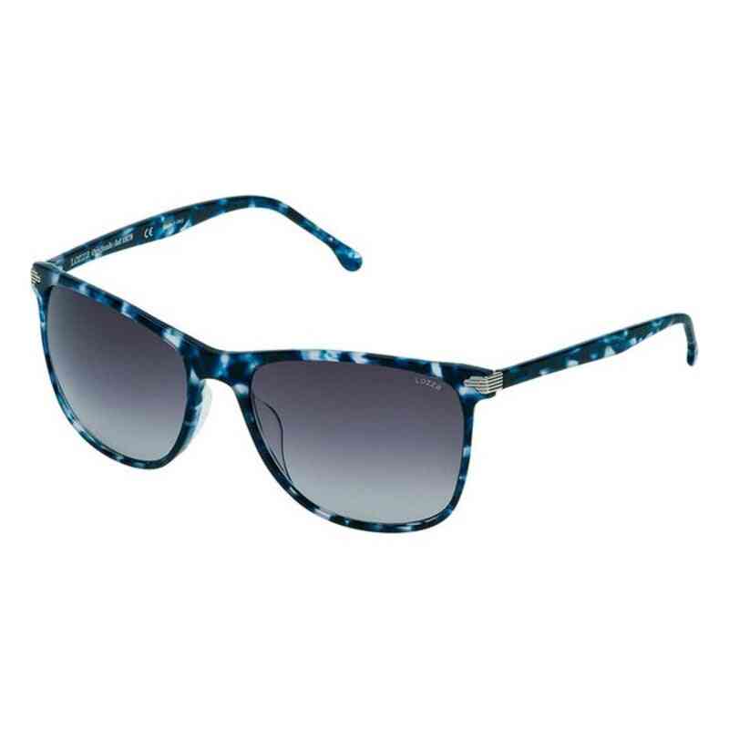 lunettes de soleil homme lozza sl4162m580wt9 bleu ø 58 mm