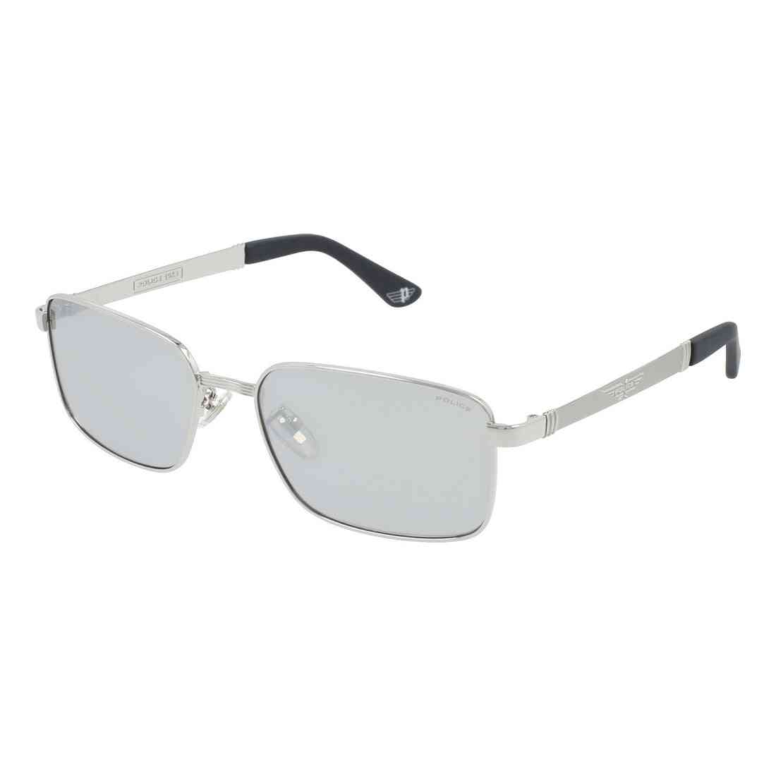 lunettes de soleil homme police spla5458589x marron gris ø 58 mm