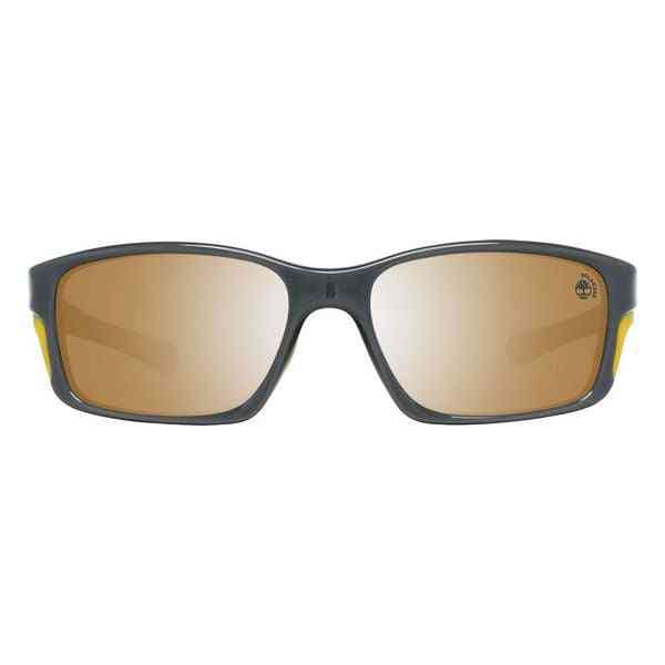 lunettes de soleil homme timberland tb9172 5720d gris fume degrade ø 57 mm