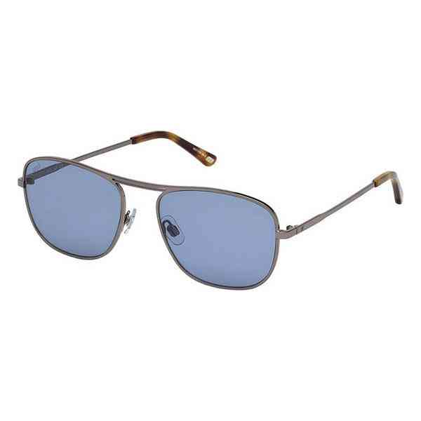 lunettes de soleil homme web eyewear we0199 08v bleu argent ø 55 mm