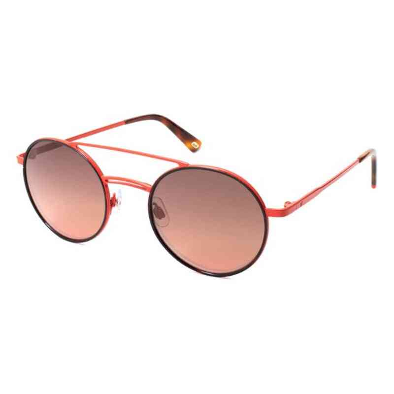 lunettes de soleil homme web eyewear we0233 66f rouge gris ø 50 mm