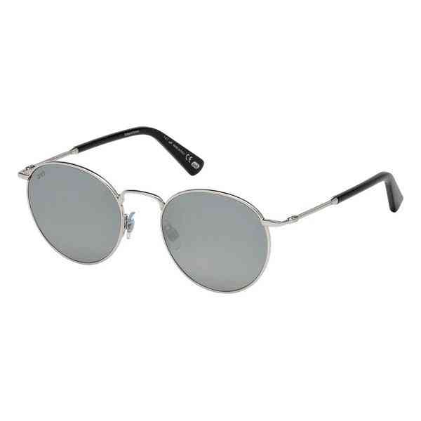 lunettes de soleil homme web eyewear we0234 16c gris argent ø 51 mm