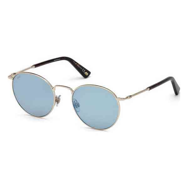 lunettes de soleil homme web eyewear we0234 28x bleu argent ø 51 mm