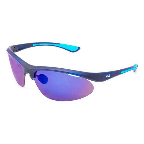 lunettes de soleil unisexe fila sf228 99pmnav bleu