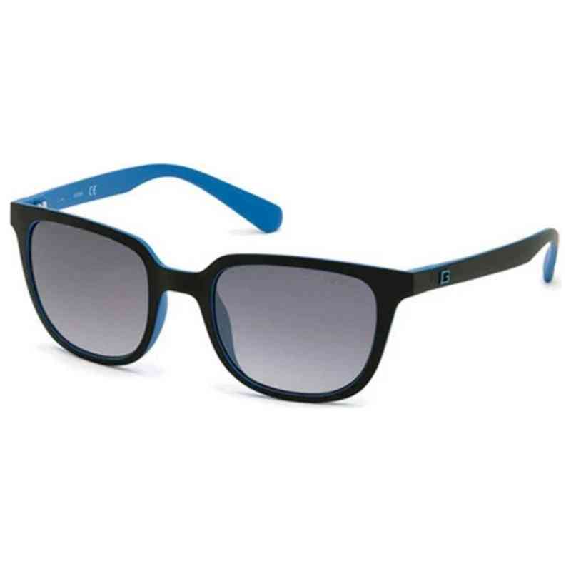 lunettes de soleil unisexe guess gu6888 02c bleu noir ø 52 mm