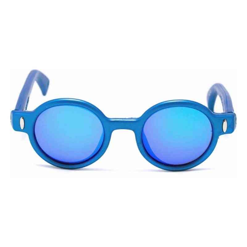 lunettes de soleil unisexe italia independent 0013 021 000 47 mm bleu ø 47 mm